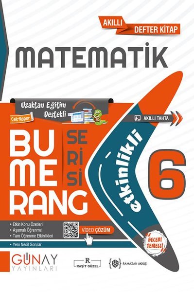 6. Sınıf Bumerang Etkinlikli Matematik Ramazan Akkuş