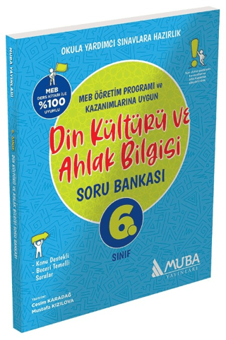 6. Sınıf Din Kültürü ve Ahlak Bilgisi Soru Bankası Cesim Karadağ