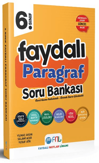 6. Sınıf Faydalı Paragraf Soru Bankası Yılmaz Aydın