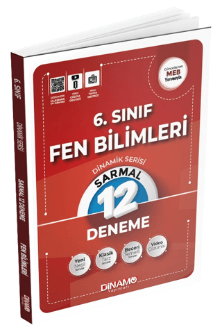 6. Sınıf Fen Bilimleri 12'li Sarmal Deneme Kolektif