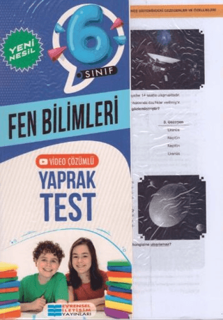 6. Sınıf Fen Bilimleri Konu Özetli Yaprak Test Kolektif