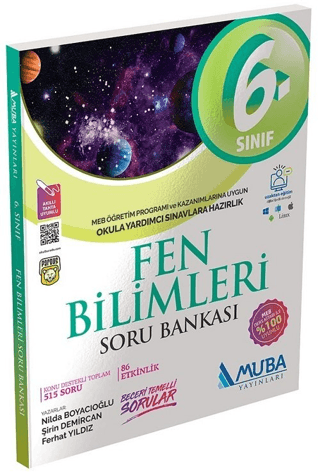 2022 6.Sınıf Fen Bilimleri Soru Bankası Kolektif