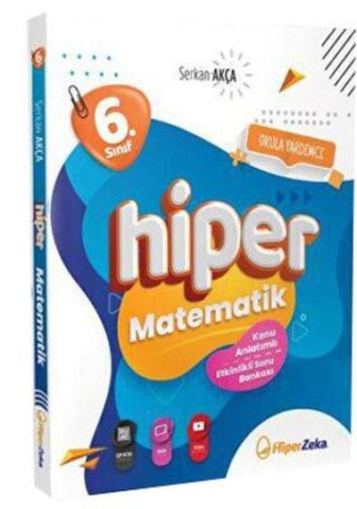 6. Sınıf Hiper Matematik Konu Anlatımlı & Etkinlikli Soru Bankası Serk