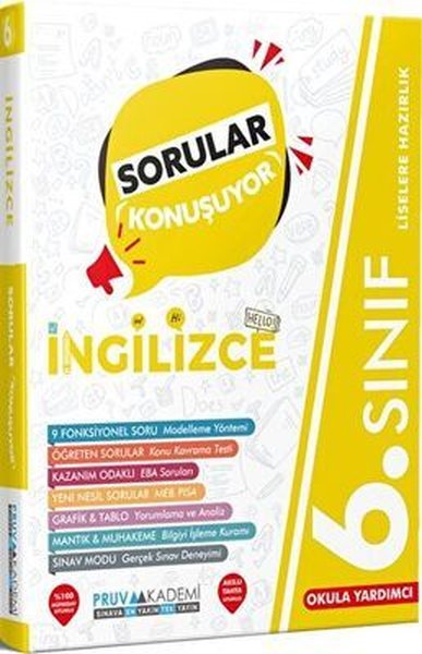 6. Sınıf İngilizce Sorular Konuşuyor Kolektif