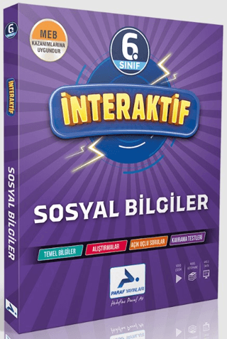 6. Sınıf İnteraktif Sosyal Bilgiler Soru Kütüphanesi Kolektif