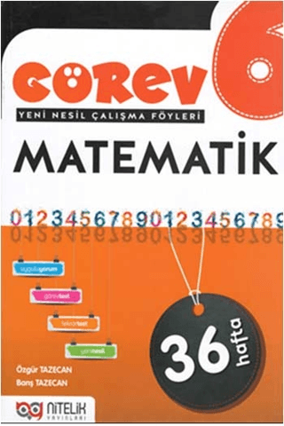 6. Sınıf Matematik Görev Yeni Nesil Çalışma Föyleri Barış Tazecan