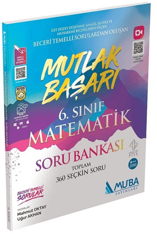 2022 6.Sınıf Mutlak Başarı Matematik Soru Bankası Kolektif