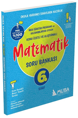 6. Sınıf Matematik Soru Bankası Mustafa Arıkan