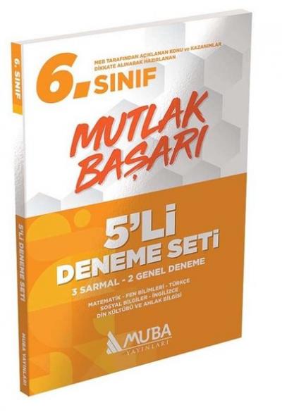 6.Sınıf Mutlak Başarı 5'li Deneme Kolektif