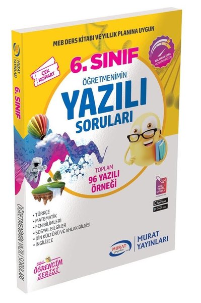 6.Sınıf Öğretmenimin Yazılı Soruları Kolektif