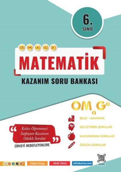 6. Sınıf Omage Matematik Soru Bankası Ali Can Güllü