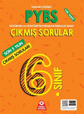 6. Sınıf PYBS Son 5 Yılın Çıkmış Soruları Tamamı Çözümlü Kolektif