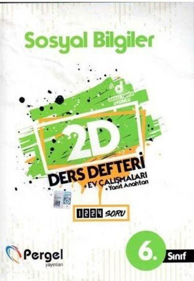 6. Sınıf Sosyal Bilgiler 2D Ders Defteri Kolektif