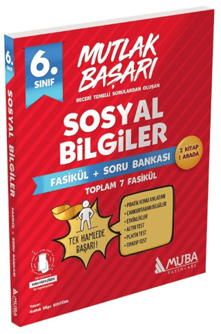 6. Sınıf Sosyal Bilgiler Fasikül + Soru Bankası Kutluk Bilge Şentürk