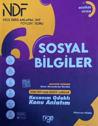 6. Sınıf Sosyal Bilgiler Konu Anlatımlı Süleyman Erdem