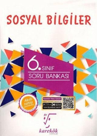 Karekök 6. Sınıf Sosyal Bilgiler Soru Bankası %22 indirimli Kolektif