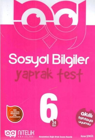 6. Sınıf Sosyal Bilgiler Yaprak Test Aysun Şengül