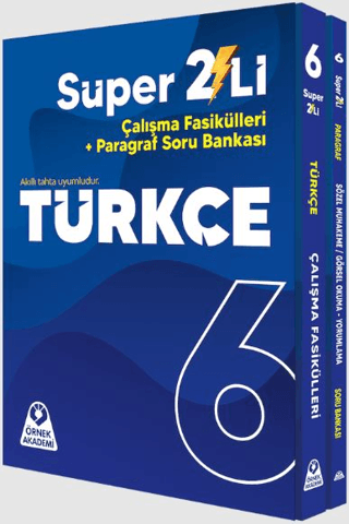 6. Sınıf Süper İkili Türkçe Seti Kolektif