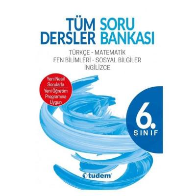 6.Sınıf Tüm Dersler Soru Bankası Beceri Temelli Yeni Nesil Sorularla K