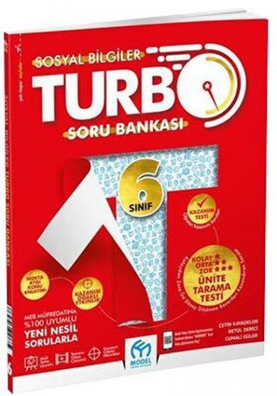 6. Sınıf Turbo Sosyal Bilgiler Soru Bankası Betül Derici