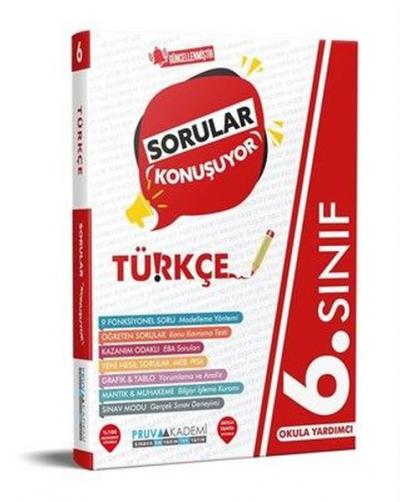 6.Sınıf Türkçe Sorular Konuşuyor Soru Bankası Kolektif