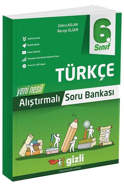 6. Sınıf Türkçe Yeni Nesil Alıştırmalı Soru Bankası Kolektif