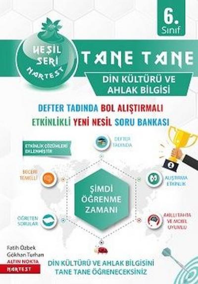 6. Sınıf Yeşil Tane Tane Din Kültürü Ve Ahlak Bilgisi Soru Bankası Kol