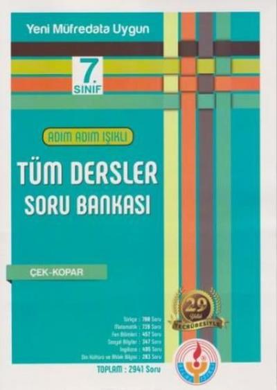 Adım Adım 7. Sınıf Tüm Dersler Soru Bankası Kolektif