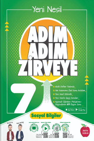 7. Sınıf Sosyal Bilgiler Adım Adım Zirveye Soru Bankası Kolektif