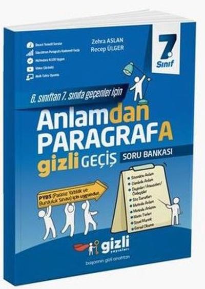 7. Sınıf Anlamdan Paragrafa Gizli Geçiş Soru Bankası Kolektif