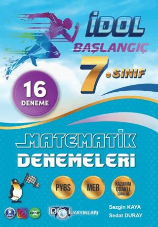 7. Sınıf Başlangıç Matematik 16 Deneme Sezgin Kaya