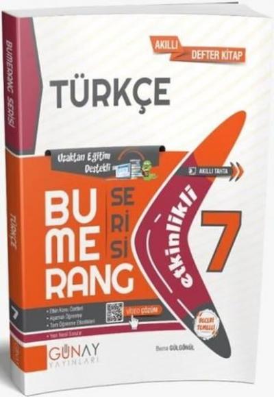 7.Sınıf Bumerang Etkinlikli Türkçe Kolektif