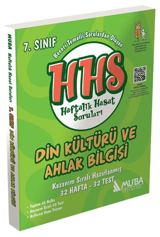 7. Sınıf Din Kültürü Haftalık Hasat Soruları HHS Kolektif