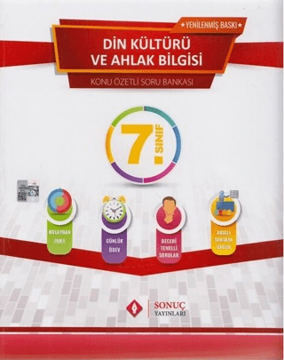 7. Sınıf Din Kültürü ve Ahlak Bilgisi Kazanım Merkezli Soru Kitapçığı 