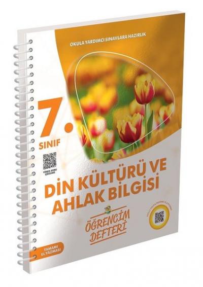 7.Sınıf Din Kültürü ve Ahlak Bilgisi Öğrencim Defteri Kolektif