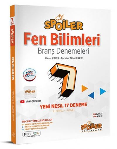 7.Sınıf Fen Bilimleri Branş Denemeleri Kolektif