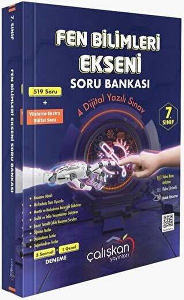 7.Sınıf Fen Bilimleri Ekseni Soru Bankası Kolektif