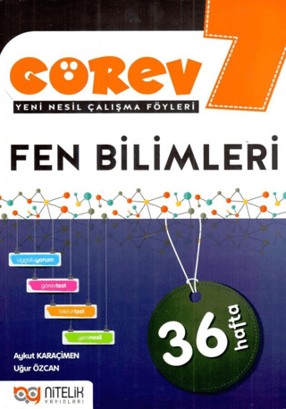 7. Sınıf Fen Bilimleri Görev Yeni Nesil Çalışma Föyleri Aykut Karaçime