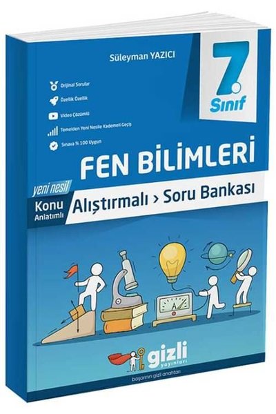 7. Sınıf Fen Bilimleri Konu Anlatımlı Soru Bankası Kolektif