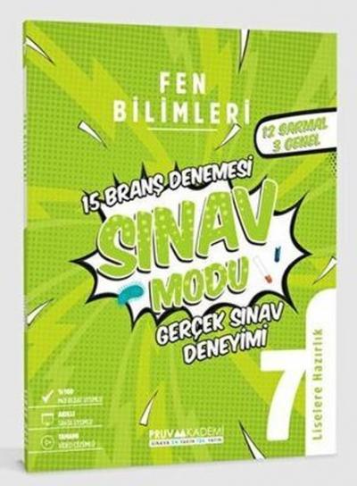 7. Sınıf Fen Bilimleri Sınav Modu 15 Deneme Kolektif