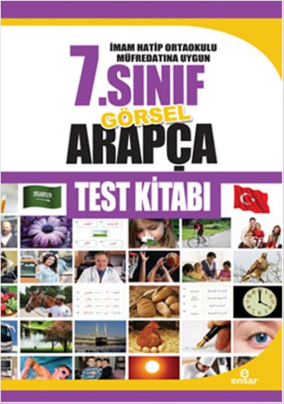 7.Sınıf Görsel Arapça Test Kitabı %26 indirimli Abdullah Özer