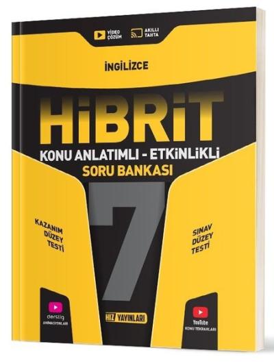 7. Sınıf Hibrit İngilizce Soru Bankası Kolektif