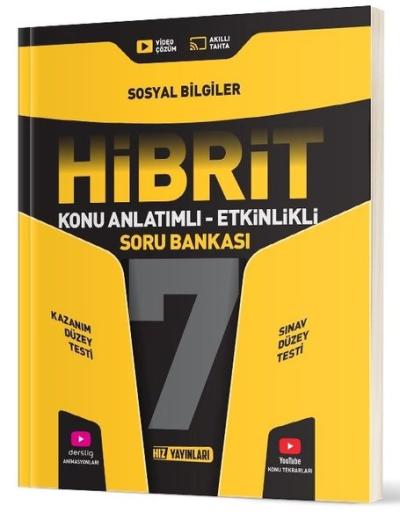 7. Sınıf Hibrit Sosyal Bilgiler Soru Bankası Kolektif