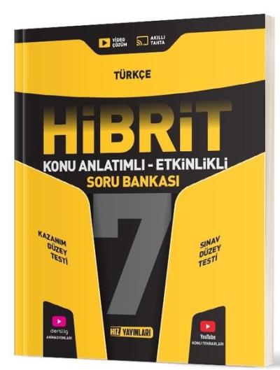 7. Sınıf Hibrit Türkçe Soru Bankası Kolektif