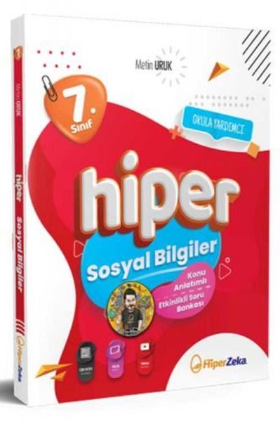 7. Sınıf Hiper Sosyal Bilgiler Konu Anlatımlı & Soru Bankası Metin Uru