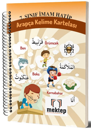 7. Sınıf İmam Hatip Arapça Kelime Kartelası Kadir Güneş