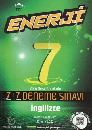 7. Sınıf İngilizce Enerji 7+7 Deneme Sınavı Ayhan Karakurt