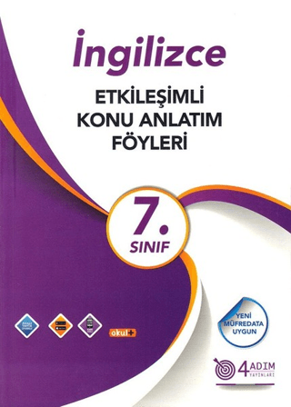 7. Sınıf İngilizce Etkileşimli Konu Anlatım Föyleri Özlem Özay