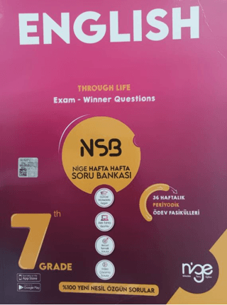 7. Sınıf İngilizce Hafta Hafta Soru Bankası Kolektif