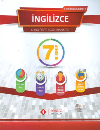 7. Sınıf İngilizce Konu Özetli Soru Bankası Kolektif